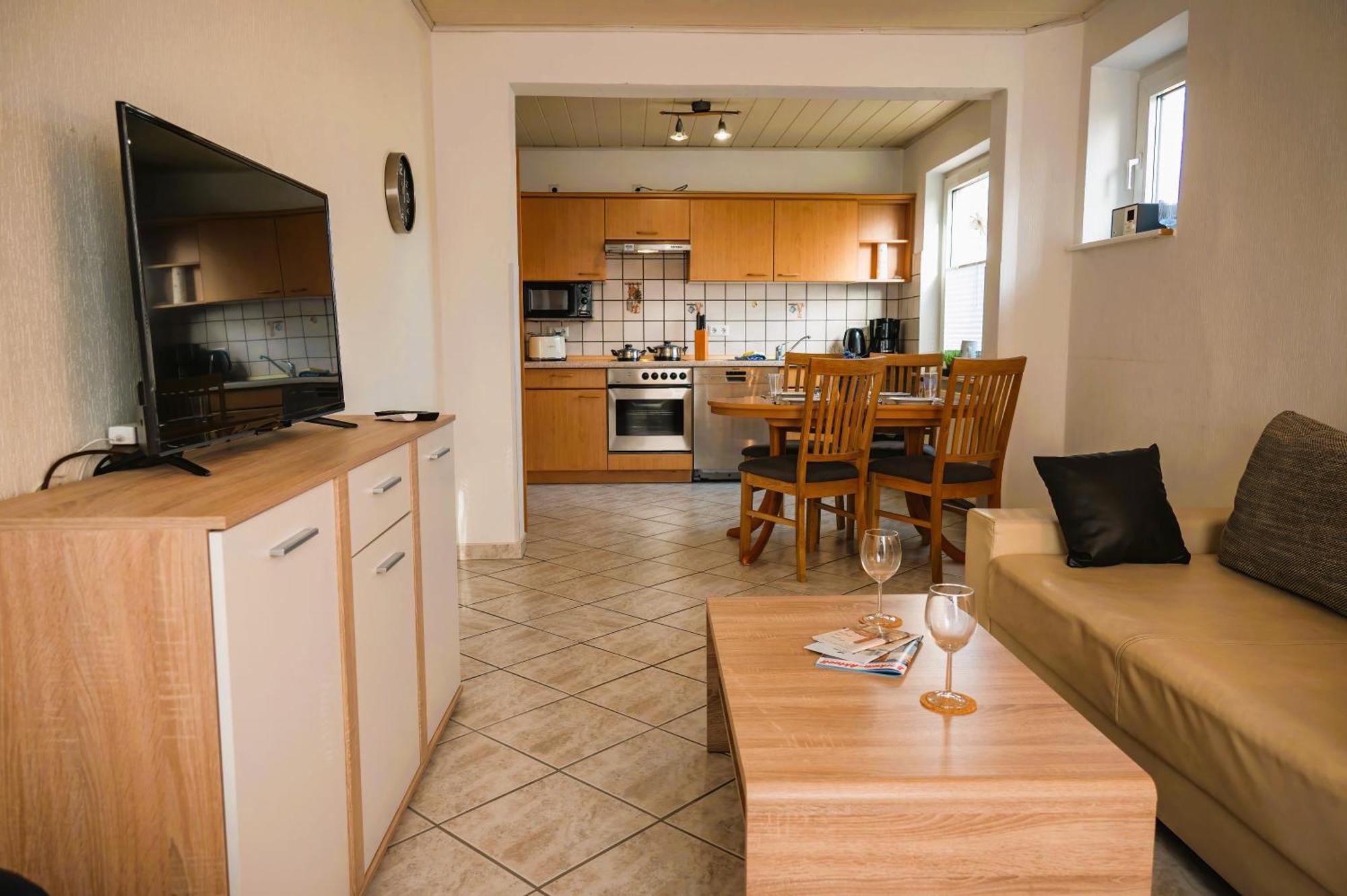 בורקום Ferienwohnung Strandsonne 6 מראה חיצוני תמונה